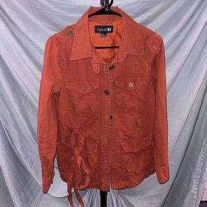 Forever 21 copper jacket